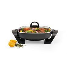 Load image into Gallery viewer, Kitchensmith by Bella 11"x11" Electric Skillet