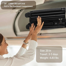 Load image into Gallery viewer, 20 in Carry on Luggage with Cup Holder &amp; USB Port, Airline Approved TSA - Locked Luggage, Lightweight PC Material Travel Suitcase