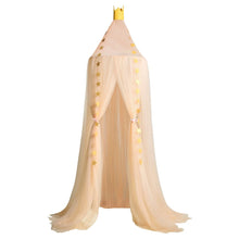 Load image into Gallery viewer, EQWLJWE Kids Bed Canopy - Play Tent with Dome Hanging from Ceiling for Girls Boys Room - Reading Nook Princess Castle - Girl Bedroom Decor - Mosquito Net on Crib Beds - Bedroom Nursery Baby Corner