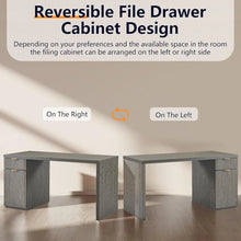 Load image into Gallery viewer, 60 - Inch Contemporary Executive Desk - Wooden Home Office &amp; Fluted Computer Desk