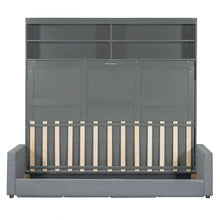 Load image into Gallery viewer, Queen Murphy Bed with Sofa - 2 - in - 1 Design, Storage Solutions &amp; Dual - Piston Mechanism