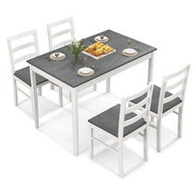 Load image into Gallery viewer, Costway 5-Piece Solid Wood Dining Set for Kitchen