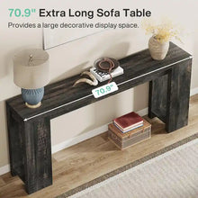 Load image into Gallery viewer, 70.9 - Inch Console Sofa Table for Living Room, Entryway, and Hallway