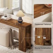 Load image into Gallery viewer, 70.9 - Inch Console Sofa Table for Living Room, Entryway, and Hallway