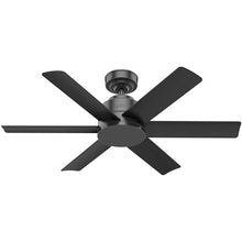 Load image into Gallery viewer, Hunter Kennicott 44" Outdoor Ceiling Fan - Matte Black - 59613