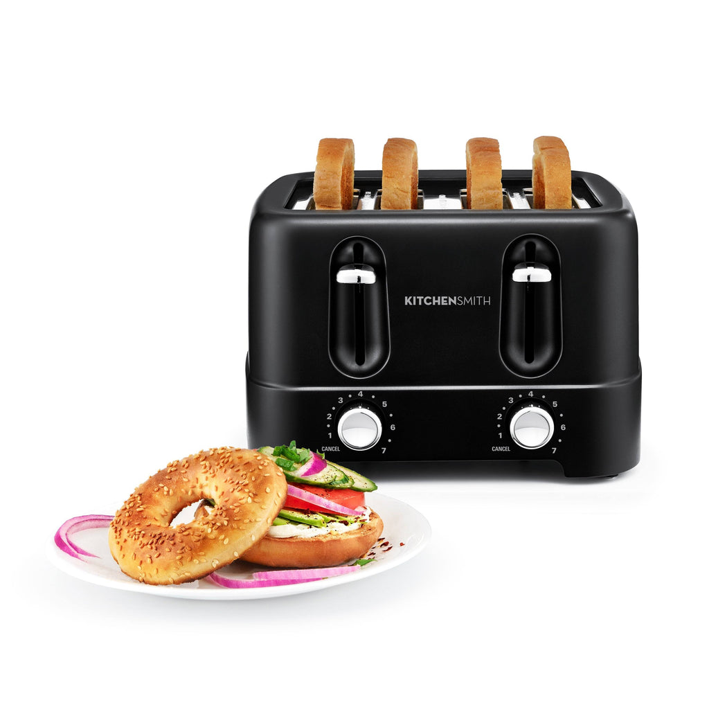 Kitchensmith by Bella 4 - Slice Toaster, Kitchen Appliance