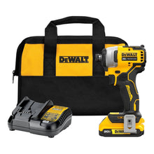 Load image into Gallery viewer, DeWalt DCF809D1 Atomic 20V MAX* Brushless Cordless 1/4 in. Compact Impact Driver Kit