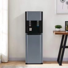 Load image into Gallery viewer, 5.28 Gallon Bottom Loading Water Cooler Dispenser, 2 Temperatures Available with Hot, Cold, Practiacal Freestanding Water Dispenser