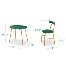 Load image into Gallery viewer, Best Choice Products 3 Piece Modern Oval Dining Table Set, Small Kitchen Dinette W/ 2 Chairs Black/Black