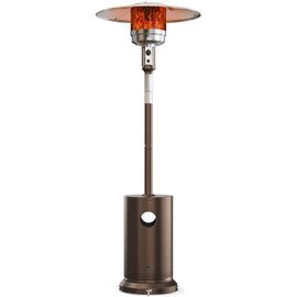 East Oak 48,000 BTU Patio Propane Heater - Brown