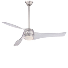 Load image into Gallery viewer, Minka Aire (F803DL) Artemis LED 58" Ceiling Fan Translucent