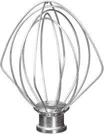 6 - Wire Whip Attachment Fits KitchenAid Tilt - Head Stand Mixer Replace K45ww Stainless Steel Egg Heavy Cream Beater Cakes Mayonnaise Whisk