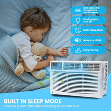 Load image into Gallery viewer, M Optimized 12000BTU Window Air Conditioner with Wi - Fi Enabled, Remote Control, Air Conditioner Window Unit Cooling up to 550sq.ft, 115V Window AC