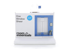 Load image into Gallery viewer, 60"x84" Sheer Window Curtain Panel White - Room Essentials