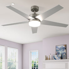 Load image into Gallery viewer, Uforic 52" Modern Ceiling Fan with Lights and Remote Control, 5 - Blade Ceiling Fan