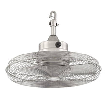 Load image into Gallery viewer, Calthorpe 20 in. Portable Brushed Nickel Ceiling Fan