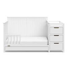 Load image into Gallery viewer, Graco Hadley 5-in-1 Convertible Crib and Changer with Drawer