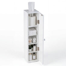 Load image into Gallery viewer, Tangkula Slim Bathroom Storage Cabinet with Door