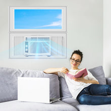 Load image into Gallery viewer, 5000 BTU Window Air Conditioner Easy Cool - Capable of Cooling up to 150 Sq Ft. 2 Fan Speeds, 4 - Way Air Direction, Mechanical Control, Filter