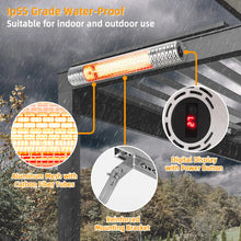 Load image into Gallery viewer, Tangkula 1500W Wall - Mounted Patio Heater, Kitchen Appliance