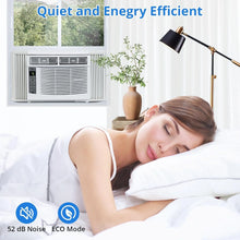 Load image into Gallery viewer, GAOMON Smart 6000 BTU Window Air Conditioner - WiFi - Enabled AC with Remote &amp; App Control, Timer, Sleep Mode, Easy Install Kit, Cools Rooms up to 350