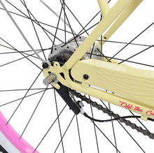 Load image into Gallery viewer, 26" Margaritaville Women'S 3-Speed Cruiser Bike, Yellow