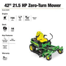 Load image into Gallery viewer, Z320R 21.5 HP V - Twin Zero - Turn Riding Mower with Accel Deep Deck