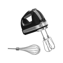 Load image into Gallery viewer, Kitchenaid Hand mixer, 7 Speed, Onyx Black, Stainless Steel