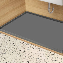 Load image into Gallery viewer, Under Sink Mat Kitchen Cabinet Tray Flexible Waterproof Silicone Made Disifenction Surface 34 x 22 at MechanicSurplus.com