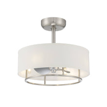 Load image into Gallery viewer, Kaiti Ceiling Fan with Dimmable Lights - Brushed Nickel Finish