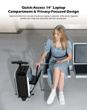 Load image into Gallery viewer, L2 - S Smart Rideable Luggage, Foldable Electric Scooter Suitcase, 6.2 Mph Max Speed, 6.2 - Mile Range, Lightweight Portable Design