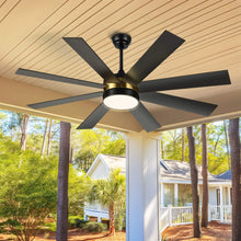 Load image into Gallery viewer, Dextrus 60 in Modern LED Outdoor/ Indoor Ceiling Fan with Remote Control
