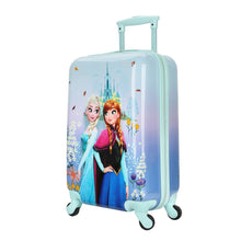 Load image into Gallery viewer, Frozen Elsa &amp; Anna Arendelle Castle 20" Rolling Luggage