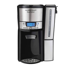 Load image into Gallery viewer, Hamilton Beach (47950) Coffee Maker with 12 Cup Capacity &amp; Internal Storage Coffee Pot, Brewstation, Black/Stainless Steel
