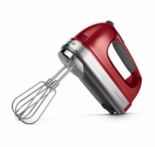 Load image into Gallery viewer, KitchenAid KHM926 9-Speed Hand Mixer - Candy Apple Red