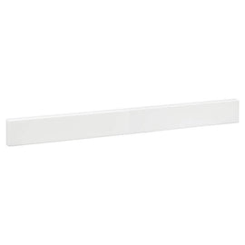 24 - 1/2 in. Cultured Marble Backsplash in White