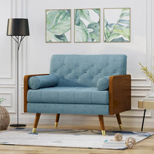 Load image into Gallery viewer, Frankie Mid - Century Modern Club Chair by Christopher Knight Home