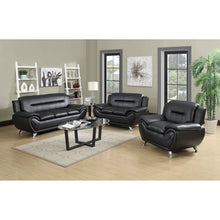 Load image into Gallery viewer, 3 Piece Living Room Sofa Set with Upholstered Seating and Modern Design