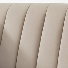 Load image into Gallery viewer, Lifestorey Paxton Tuxedo Chair with Channel Stitch Design