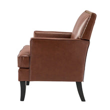 Load image into Gallery viewer, Nileus Set of 2 Modern Classic Polyester Accent Chairs with Solid Wood Legs by HULALA HOME