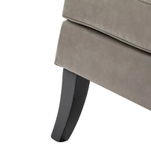 Load image into Gallery viewer, Nileus Set of 2 Modern Classic Polyester Accent Chairs with Solid Wood Legs by HULALA HOME