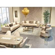 Load image into Gallery viewer, Paris 4-Piece Living Room Set: 2 Sofas, 2 Chairs, and 1 Coffee Table