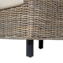 Load image into Gallery viewer, Furniture of America Lali Rustic Kubu Rattan Wicker Lounge Chair