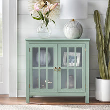Load image into Gallery viewer, Portland 2 - Door Glass Cabinet by Simple Living