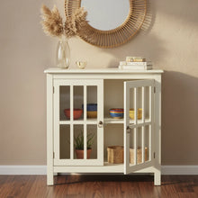 Load image into Gallery viewer, Portland 2 - Door Glass Cabinet by Simple Living
