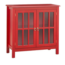 Load image into Gallery viewer, Portland 2 - Door Glass Cabinet by Simple Living