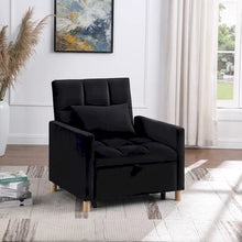 Load image into Gallery viewer, Versatile Sleeper Chair with Removable Pillow