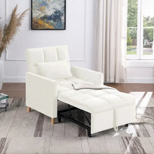 Load image into Gallery viewer, Versatile Sleeper Chair with Removable Pillow
