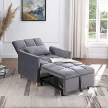 Load image into Gallery viewer, Versatile Sleeper Chair with Removable Pillow