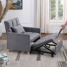 Load image into Gallery viewer, Versatile Sleeper Chair with Removable Pillow